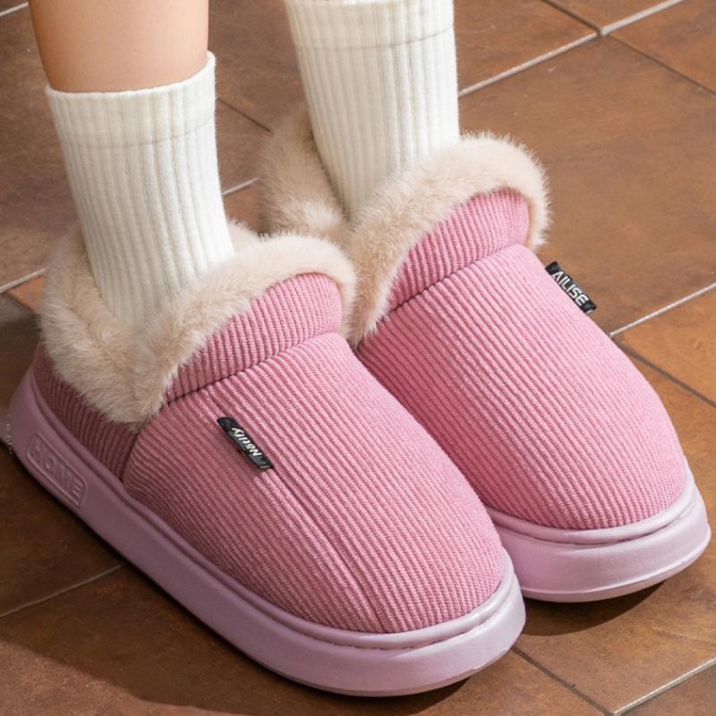 Autumn and Winter Unisex's Shoes Comfortable Warm Shoes Flat Slipper Home Slipper