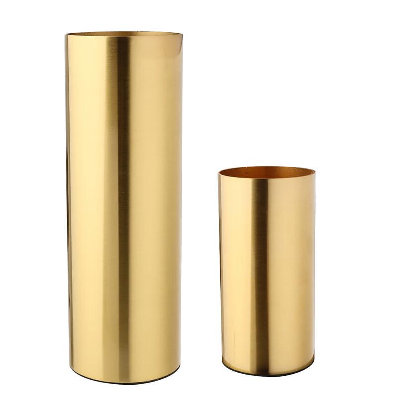 Weijin Modern Minimalist Gold Metal Vase