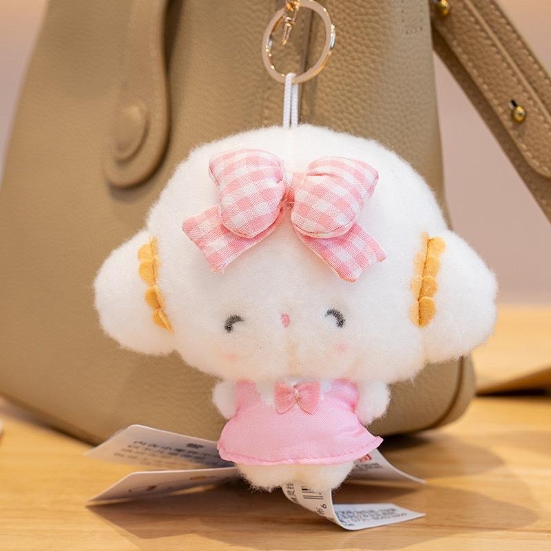 Original Sanrio Neu Kawaii Niedlich Cogimyun Kogimyun Plüsch Schlüsselanhänger Stofftier Kleiner Anhänger Schlüsselanhänger Geburtstagsgeschenke Für Mädchen