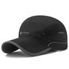 Summer New Outdoor Solid Quick Drying Mesh Men Baseball Caps Women Ponytail Baseball Cap Fashion Hats Simple Visor Casual Cap