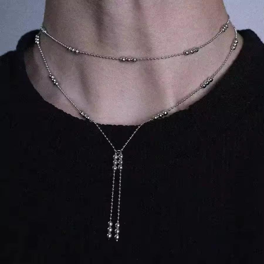 New Korean Fashion Simple INS Style Comb Heart Metal Pendant Long Necklace For Women Charm Accessories 2025 Grunge Jewelry Gift