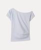 MIXXO One-Shoulder Striped T-Shirt_Miwhwg804A