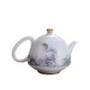 Dehua Mutton Fat Jade White Porcelain Teapot