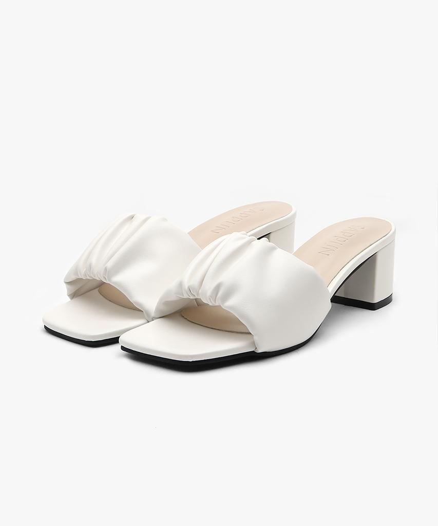 Sappun Bellir Wrinkle Mule Slippers (2/5Cm) (Type B)