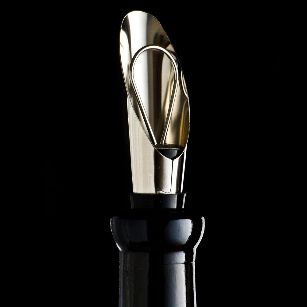Wine stopper with pourer 2 in 1 8 cm