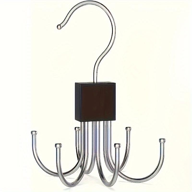 1pc Rotating Stainless Steel Belt Hanger Multifunctional Wardrobe Storage Rack Suitable for Belts Bras Vests Ties and Scarves 633₽