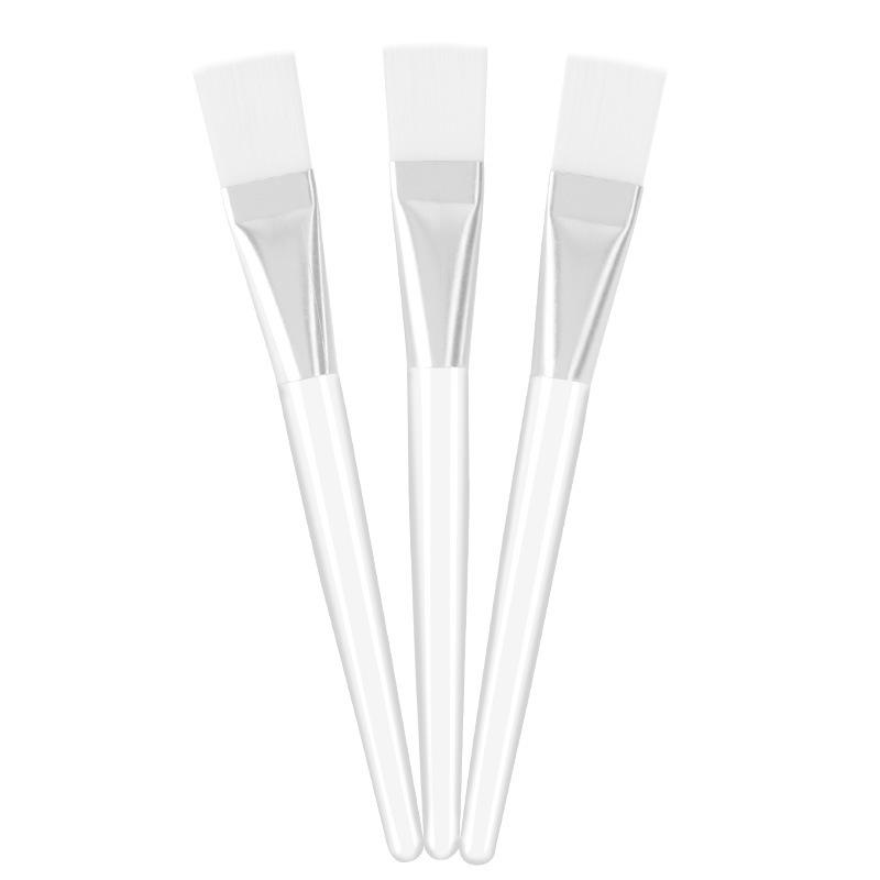 Transparent Crystal Mask Brush - Soft Bristle Face Brush for Salon and Spa