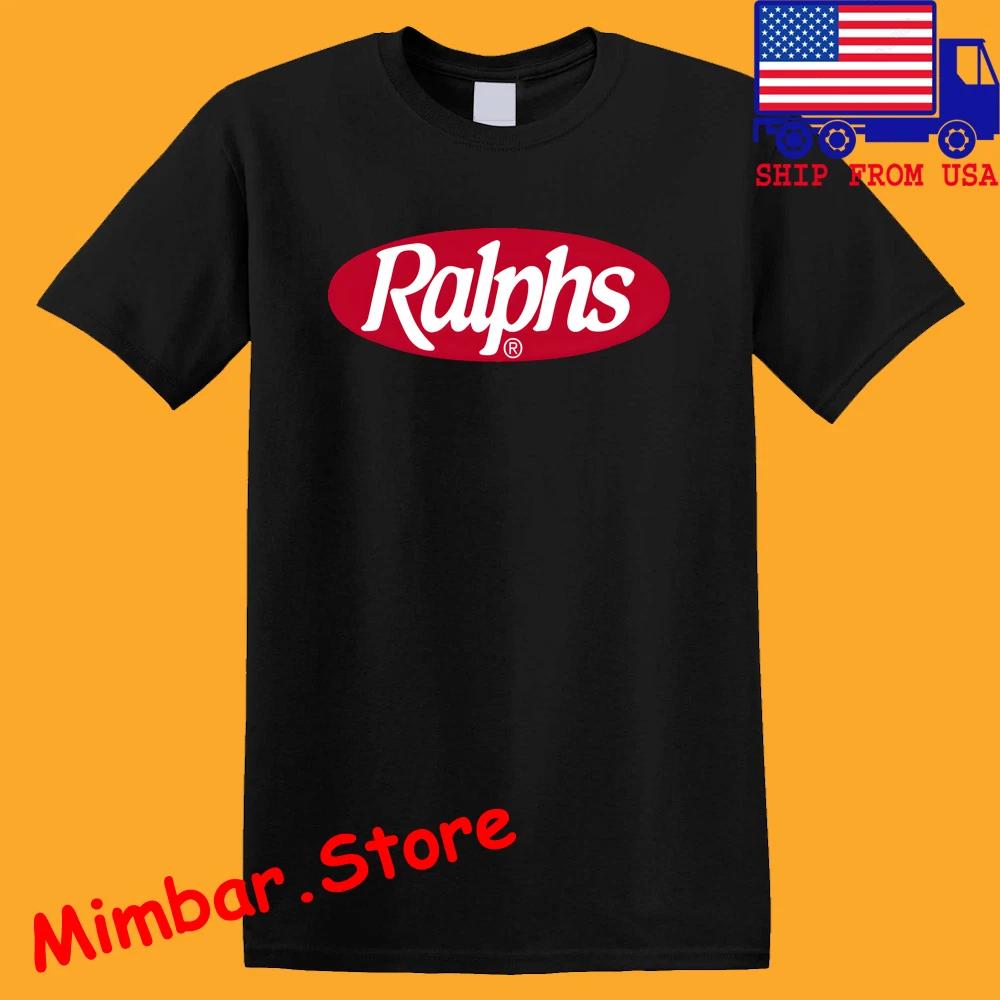 Ralphs Supermarket California Grocery Store Men s Black Size S-5XL 4XL