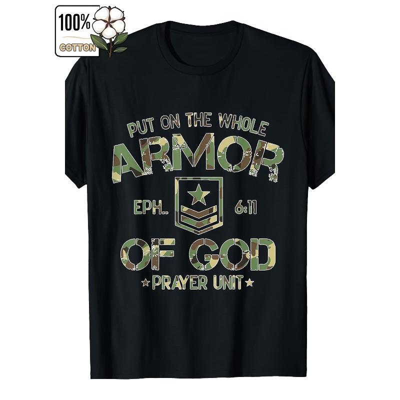 

European sizes Men S Graphic T-Shirt - Casual Short Sleeve with Camouflage & Cross Design -, Regular Fit , Everyday Tshirt | Camouflage Print 4XL чорний