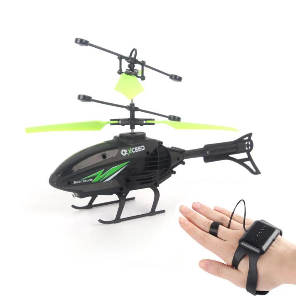 Watch Wrist Induction Helicopter Flying Helicopter Mini RC Plane  Children Gift