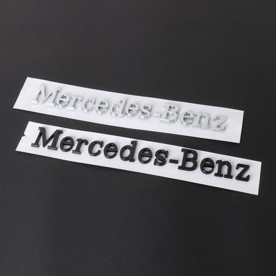 1pcs ABS Car Rear Trunk Sticker LetterEmblem Decor For Mercedes Benz AMG C180 C200 E260 E300 ML350 W230 W204 W205 W210 W211 GLA