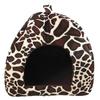 Strawberry Dog Puppy Cats Indoor Foldable Soft Warm Bed Pet House Kennel Tent