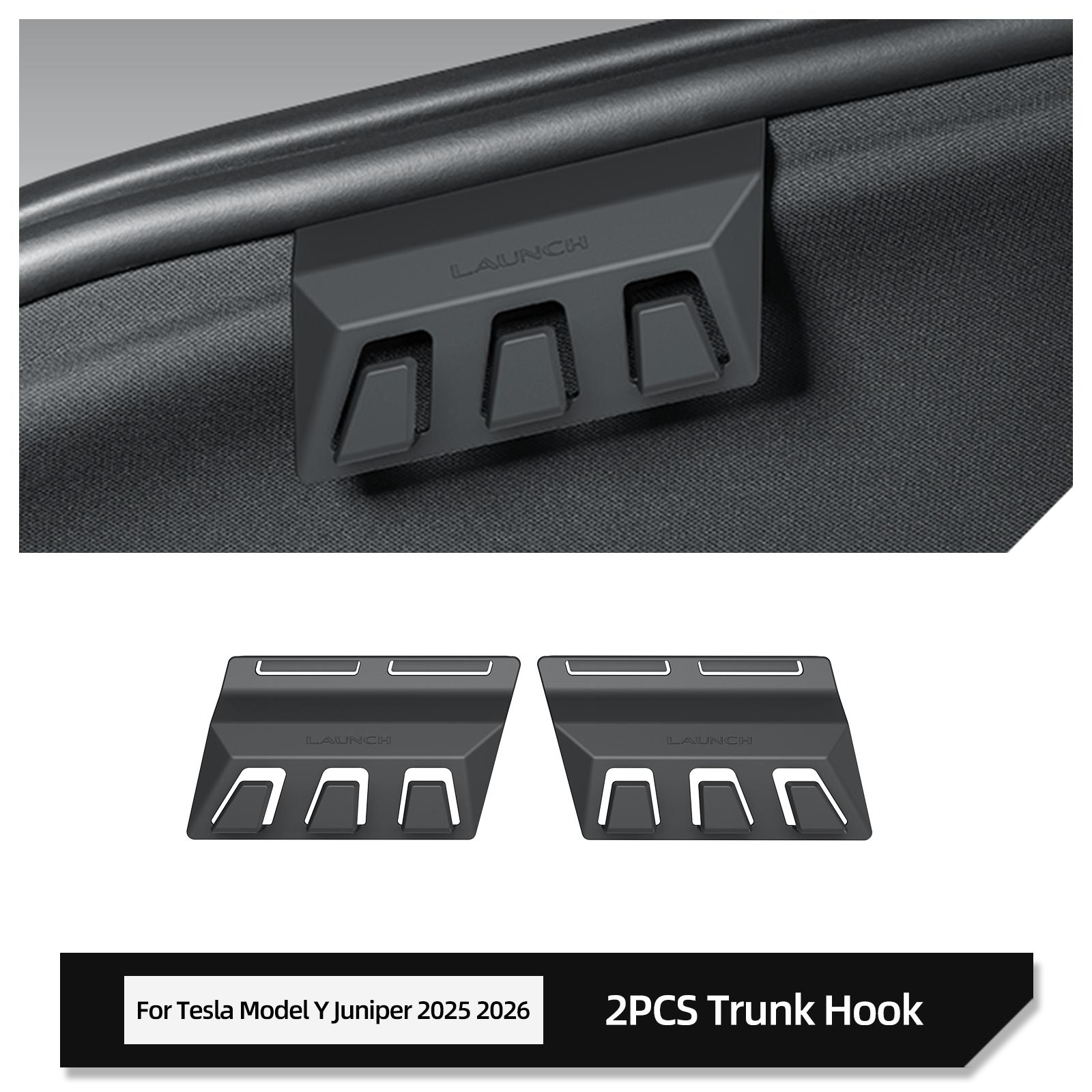 

for Tesla Model Y Juniper/Launch 2026 2026 Car Rear Trunk Storage Hook Accessories Left And Right Both Side Storage Hook 2pcs