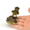 Tea Table Ornaments Lotus Brass Crafts Incense Tray Incense Frame Tea Pets Incense Censer Holder