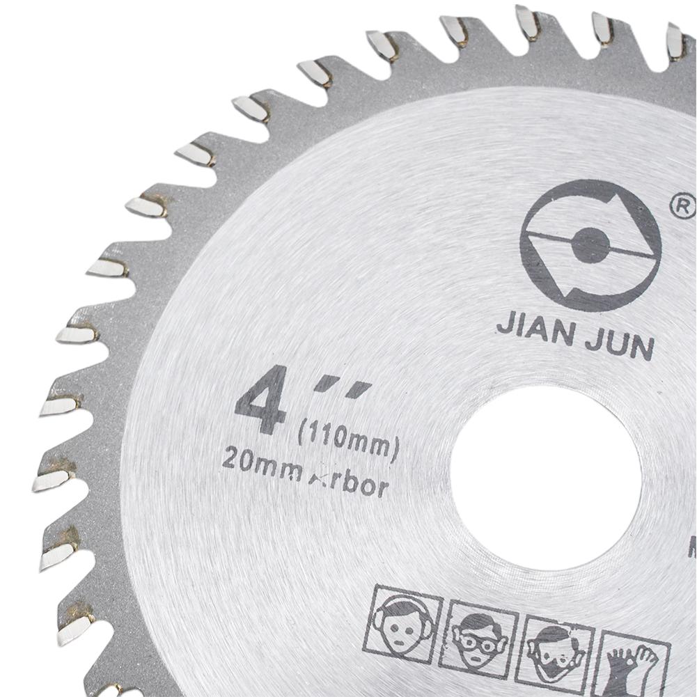 Ostrze piły 4 cale 40 zębów Tarcza tnąca do szlifierki Okrągła tarcza piły Ostrze piły ze stopu Drewno Narzędzia do cięcia drewna Akcesoria Części 11000 obr./min