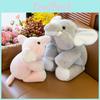 Cute Elephant Cartoon Plush Toy Doll Girls Kids Bedtime Companion Gift Holiday