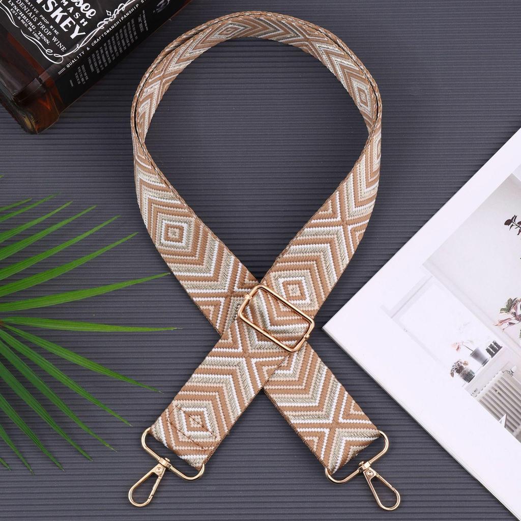 Women Hardware Hooks The Length Can Be Freely Adjusted Travel Accessories Fashionable Wide Shoulder Strap Purse Strap