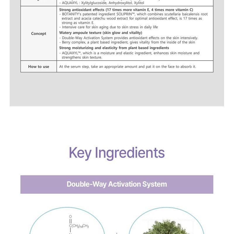 BOTANITY - Agingment Ampoule Serum