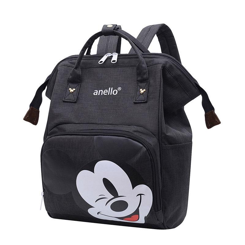 Multifunktionale Mickey Mama-Tasche für stilvolle Mütter mit Oxford-Gewebe und Cartoon-Mustern 30l Fassungsvermögen