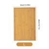 Rectangular Bamboo Serving Tray Set