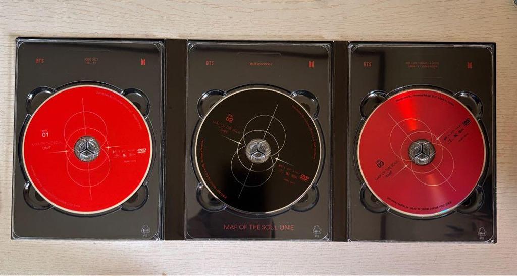 [USED] BTS DVD 2 Set MAP OF THE SOUL