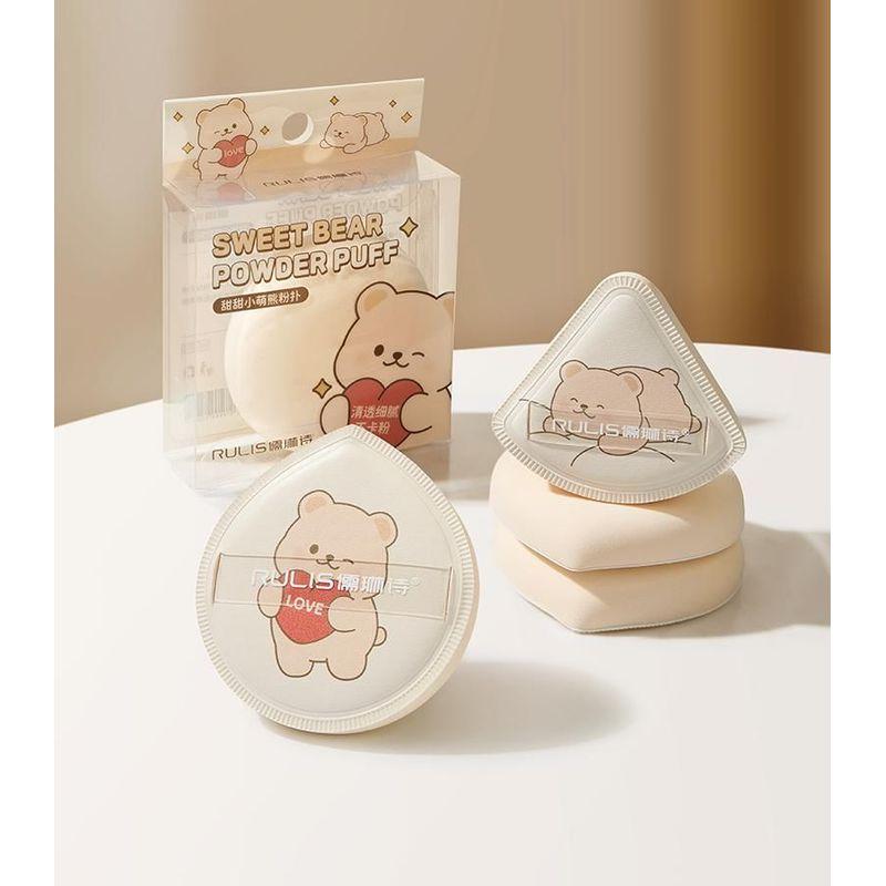 Sweetpourin - Bear Powder Puff (Various Designs) / Set