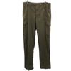 Austrian Army 80s Military Cargo Pants Khaki Button Fly Men's Used