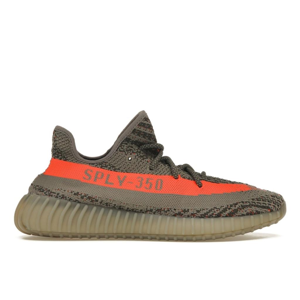Adidas Yeezy Boost 350 V2 Beluga Unisex Sneakers Grey Steel-Grey Solar-Red BB1826