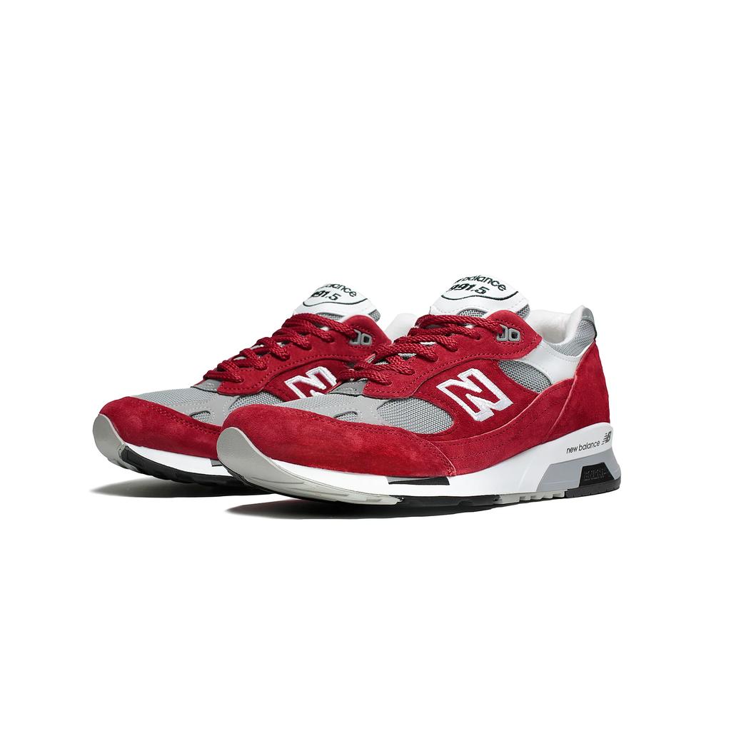 New Balance 991.5 Herrensneaker Made In England Rot Grau M9915AA
