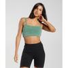 Gymshark Whitney Eyelash Knit Bandeau Leaf Green B4a4z Ebct