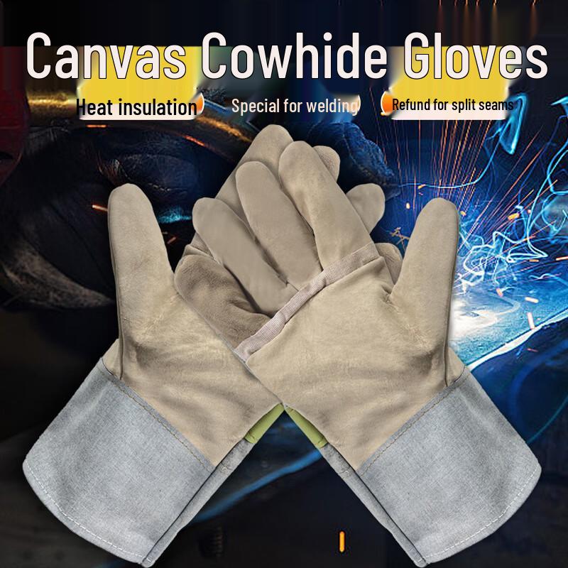 Yuzhuxun Heavy-Duty Leather Welding Gloves