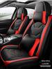 2022 Cartoon Mouse Leather Car Seat Covers - Universal, Four Seasons Full Wrap Set