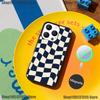 Checked chess board lattice Phone Case For iPhone 17,16,15,14,13,12,11,Pro,Max,Plus,Mini Magnetic Magsafe Wireless Charging
