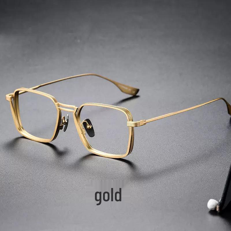 

Men s & Women s Trendy Metal Square Frame Reading Glasses - High-End Style