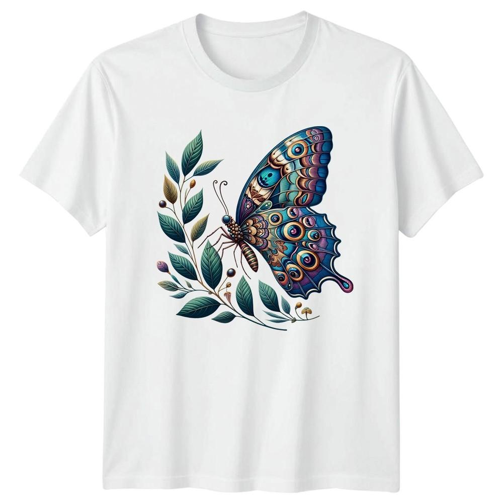 Beautiful Ornate Butterfly Nature Art TShirt Animals Birthday Gift For Him S