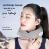 Sayrelances Portable U-shaped Massage Neck Pillow