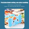 Wooden Magnetic Puzzles Dress Up Sorting And Matching Fine Motor Toys Wooden Bear Family Dress-Up Puzzle For Kids Children Boys