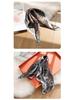 Mulberry Silk Women's Autumn Print Square Scarf: High-End Luxury Fashion Neck Scarf & Shawl