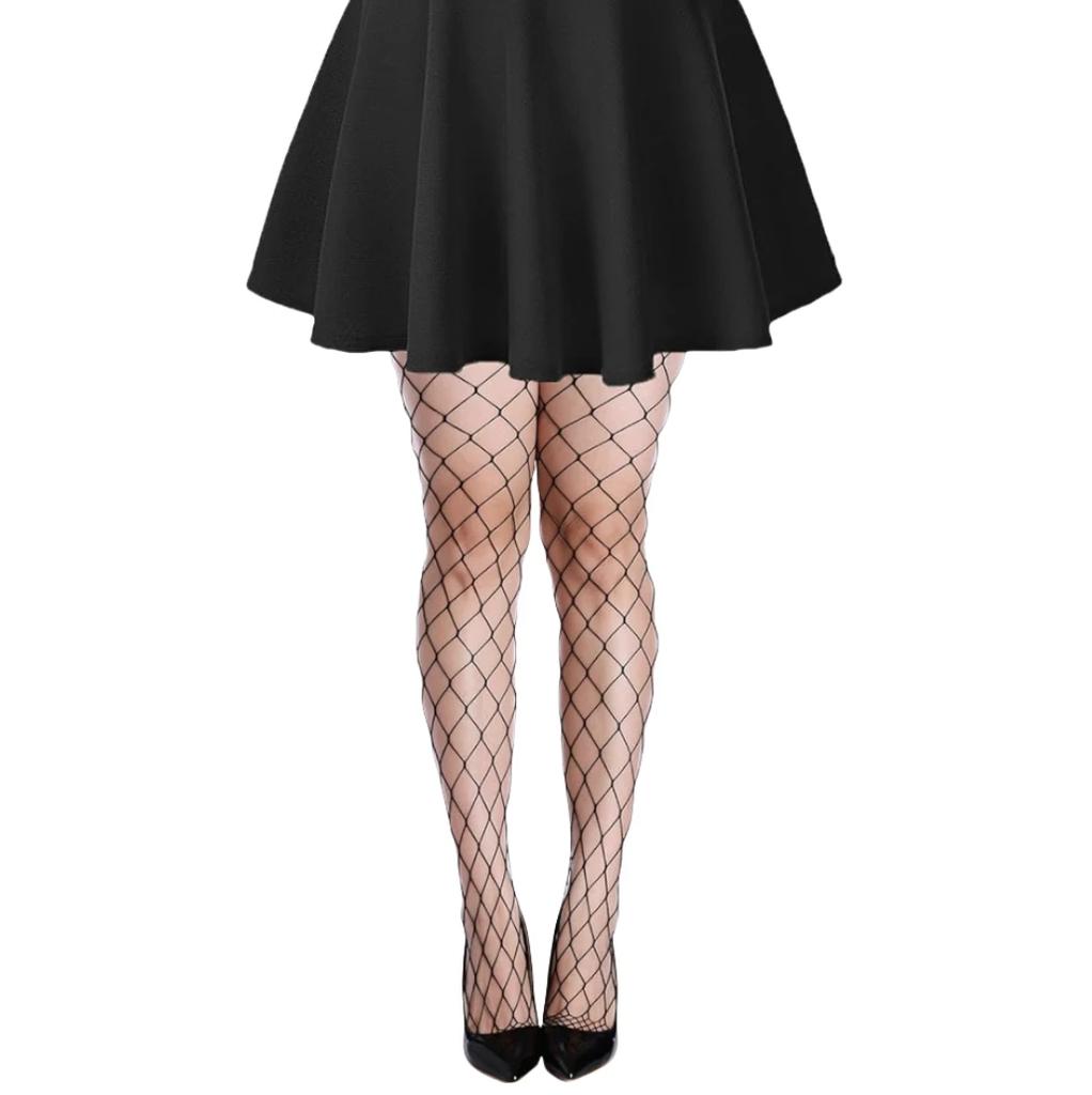 Collant a Rete Autunnali Collant Sexy Biancheria Intima Invernale Collant Erotici Calzetteria Multicolore Leggings a Rete Eleganti per Donna