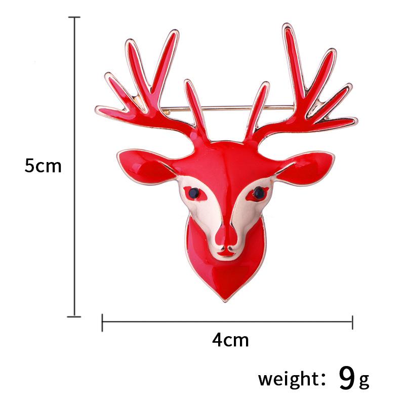 Weihnachtsbroschen Set Baum Weihnachtsmann Schneemann Schlittenglocke Stiefel Anstecknadel für Weihnachts-Pullover Dekoration Körperaccessoires