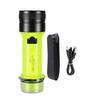 Super Bright Diving Flashlight XHP50 LED Type C Rechargeable Dive Torch High Power Adjustable Focus Underwater Torch