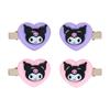 Sanrio Mini Hair Clips of Kuromi Hair Accessory 635294 (Set 4) -