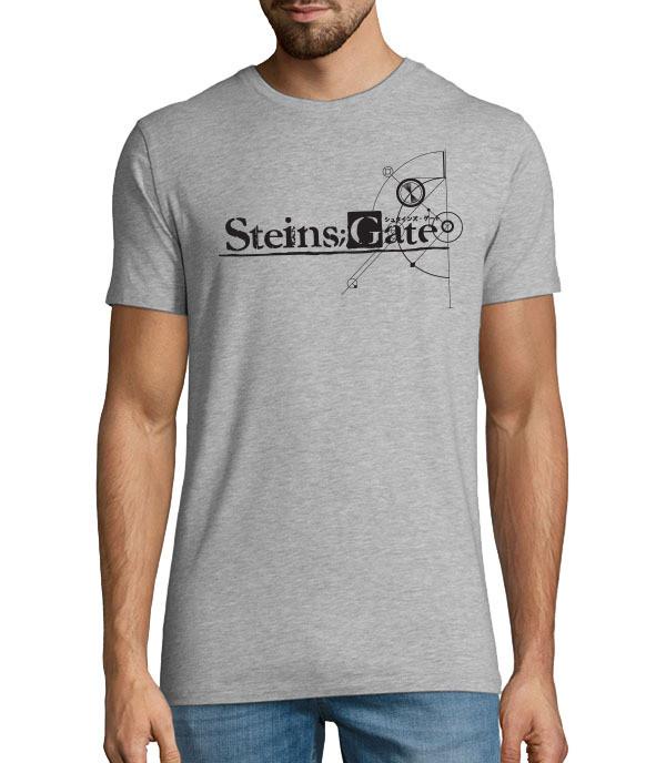 Steinsgate Anime Logo Unisexs TShirt S