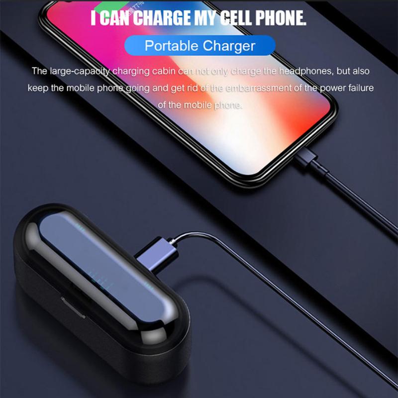 Bluetooth 5.0  Noise Reduction Stereo Wireless TWS Bluetooth Headset