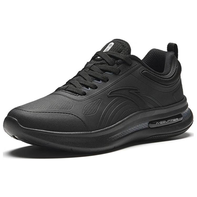 Anta Comfortable Cushioning Slip Resistant Low top Training Shoes Women's Black 122417718-9