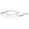 Reading Glasses For Women Resin Lens Anti Blue Light UV Protection PC Frame Fashionable Multi Functional Eyewear