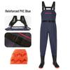 Aquaculture Work Overalls: Durable One-Piece Bib Waders for Labor Protection