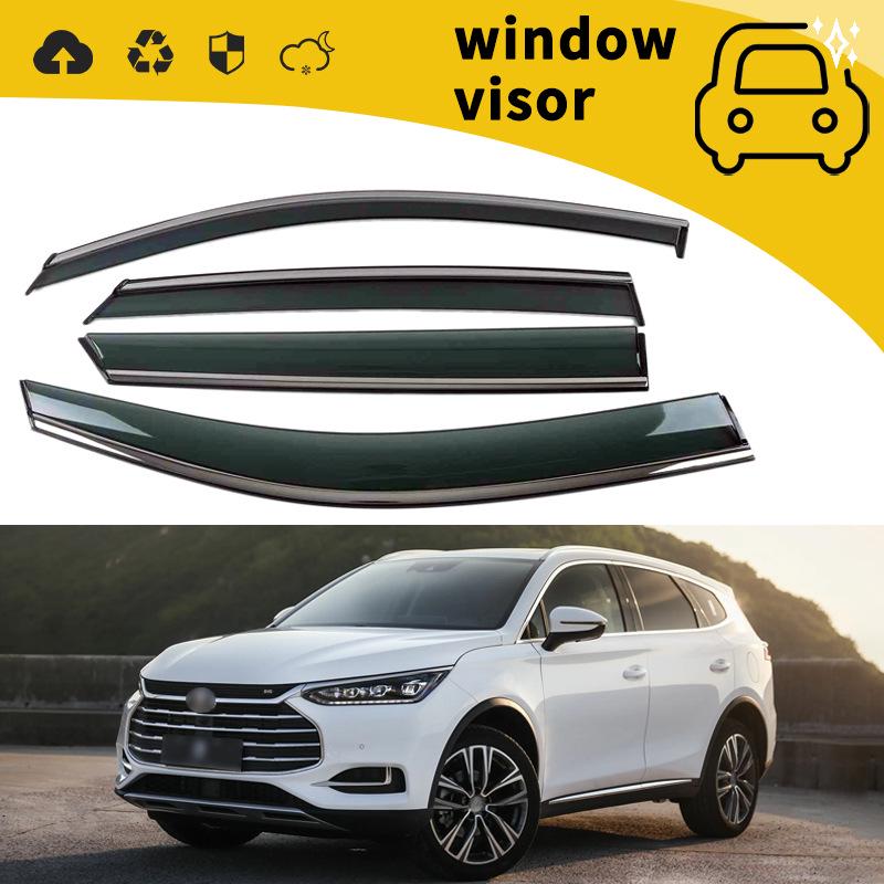 BYD Tang Compatible Door and Window Rain Shield Sun Visor for 18 Models
