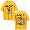 Summer Bestselling Singer Rosalia Lux 2026 Tour Unisex Vintage Hip Hop Street Style Short Sleeve Casual Unisex And Unisex Tshirt