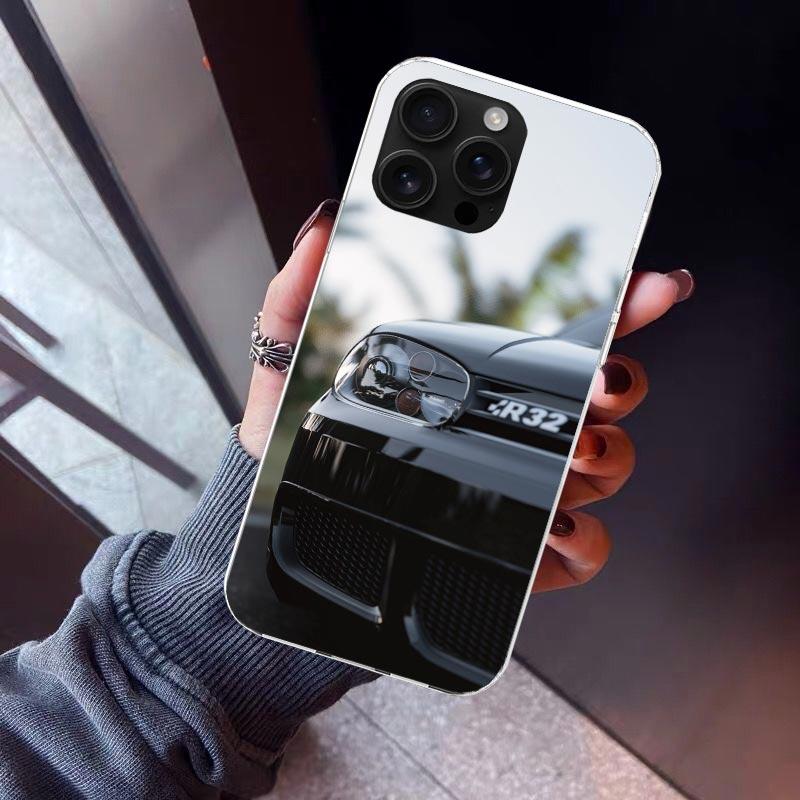 Cool MK4 MK5 Golf Car Phone Case For iPhone 17 Air 16 15 Pro Max 14 Plus 13 Mini 12 11 Cover 7 8 SE Silicone Shell Print Fundas